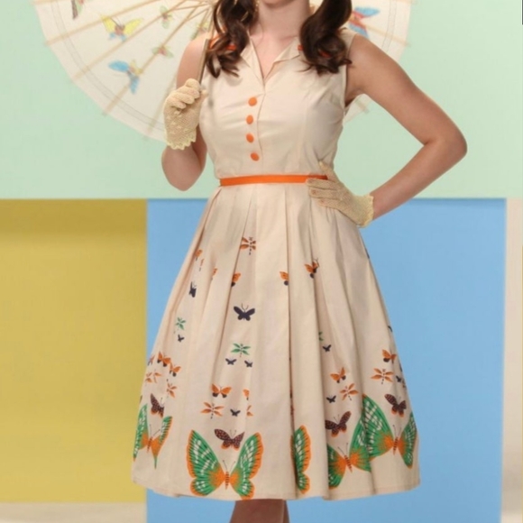 Bettie Page by Tatyana Butterfly Dress - Picture 1 of 5